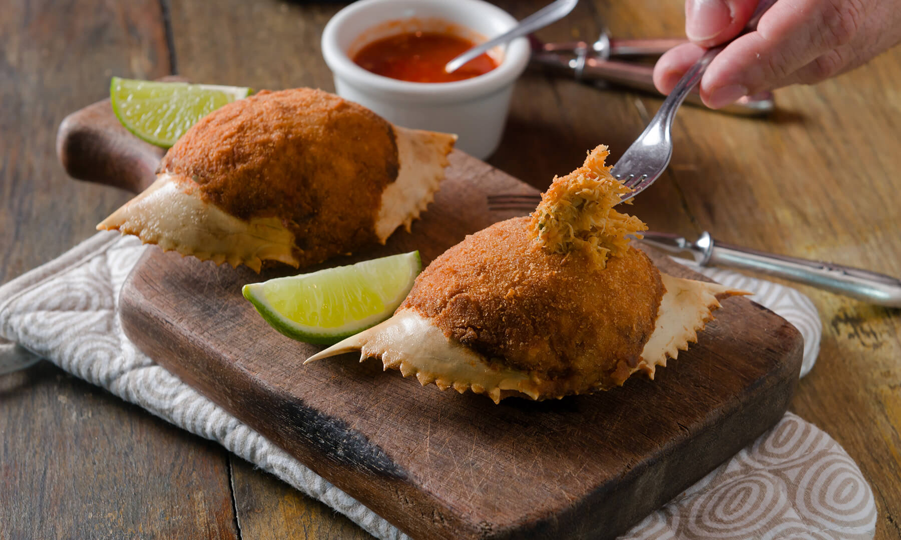 prato casquinha de siri